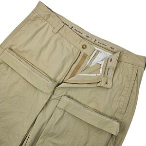 Tommy Bahama Mens 35 Relax Chino Pant Beige Tencel Blend Straight Leg Flat Front